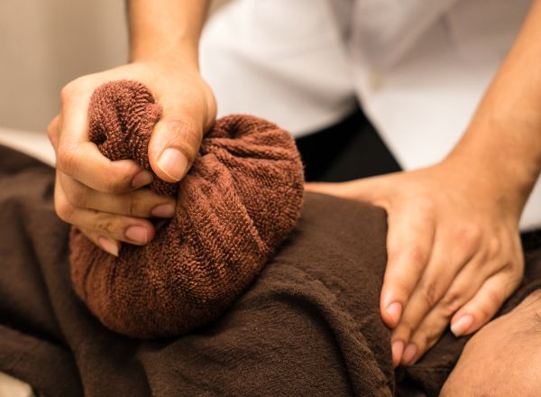 Herbal massage